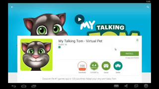 Talking Tom for PC Using Bluestack