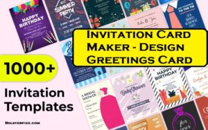 Greeting and Invitation card maker